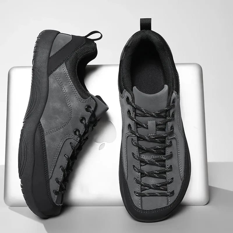 Outdoor Men Casual Sneakers Minimalist Wide Toe Barefoot Shoes Lightweight Zero Soles Walking Hiking Shoes Couple Climbing Shoes