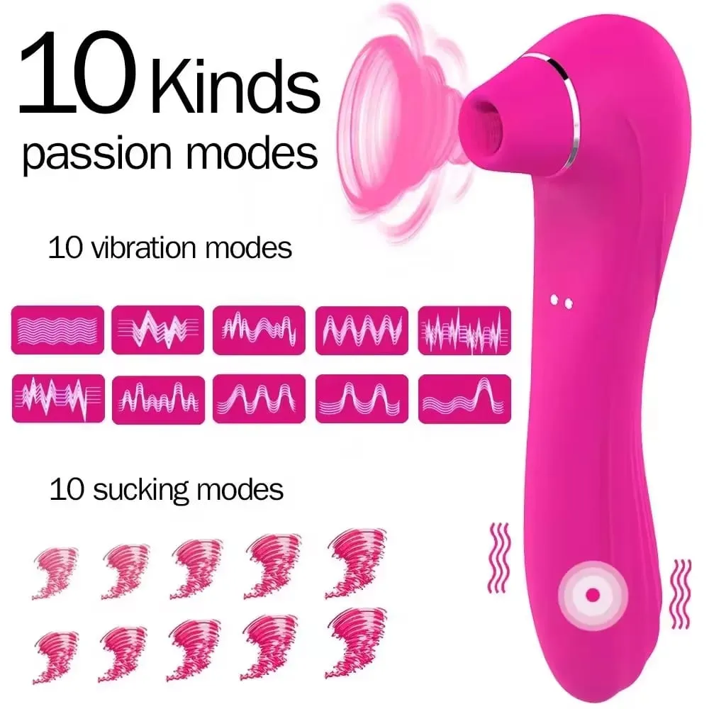 Clit Sucking Blowjob Vibrator For Women Clitoral Sucker Nipple Clitoris Stimulator Waterproof Vagina Shop For Adults Sex Toys