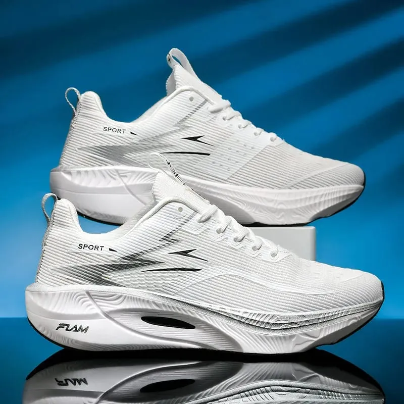 Running Shoes Men Marathon Athletic Sports Outdoor Carbon Plate Breathable Lightweight Comfortable Women's Air Cushion Sneakers