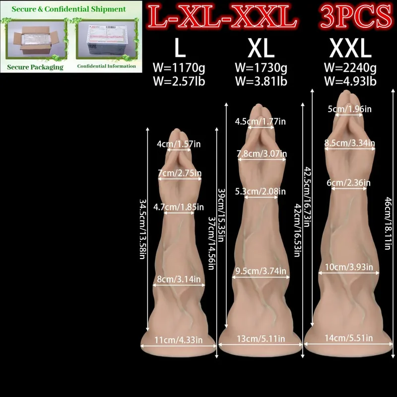 Huge Foot Fist Anal Plug Dildo BDSM Anal Plug Butt Plug Dilator Expander Huge Butt Anal Training Adult Sex Toy For Women Men 1