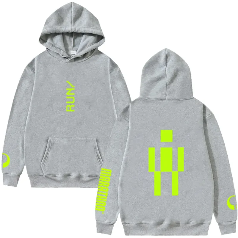 Marathon RUNNER Hoodie Marathon Game Trendy Graphic Clothing Women Men Long Sleeve High Street Sweatshirts Casual Loose Pullover