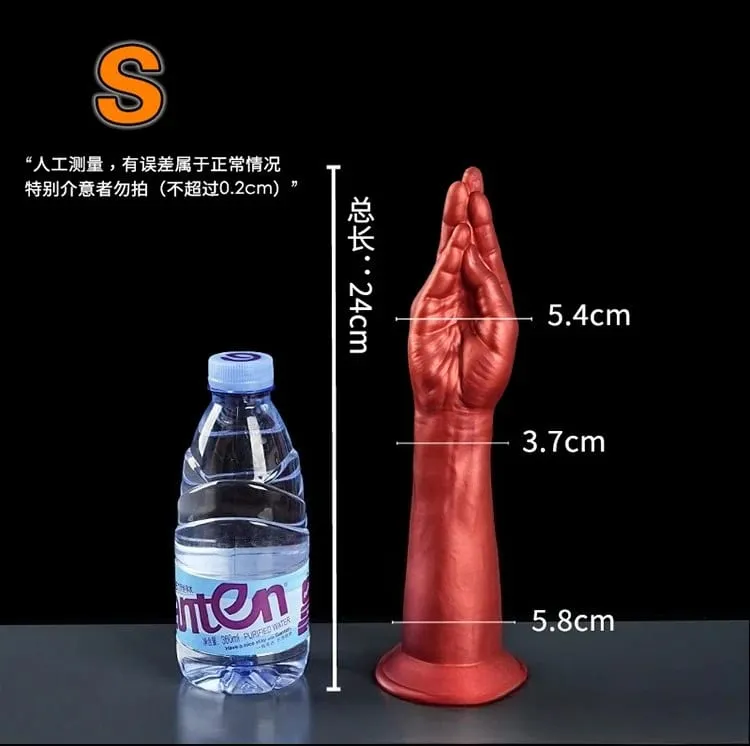 46cm Fist Hand Anal Plug Arm Dildo Vaginal Butt Dilator Deep Stimulator Anus Expander Big Dildo Masturbator Adult Anal Sex Toys
