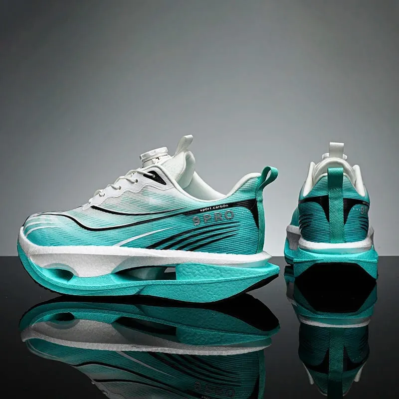 Men's Sports Shoes Carbon Plate Running Shoes Male Marathon Sneakers Racing Shock-absorbing Athletics Training Shoes for Women