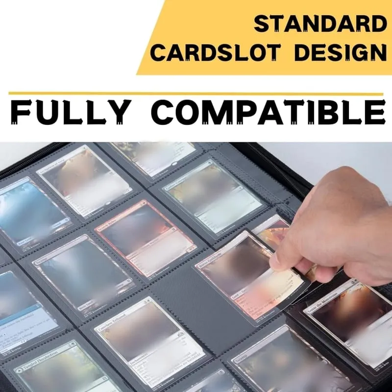 16 Pocket Card Binder - Premium Trading Card Binder Holds 1024 Cards Ultimate protection for TCG & sports cards. Collector's d