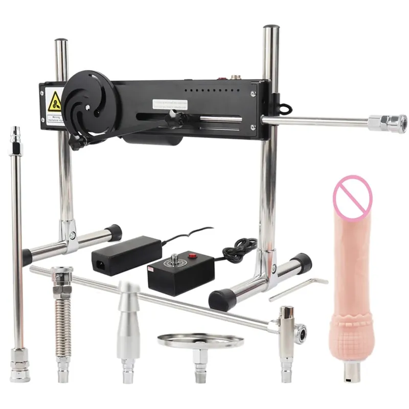 Máquina sexual mejorada con Control remoto, máquina de amor súper silenciosa, Ultra ajustable, Vac U Lock, 30db, 70W, con Big D gratis