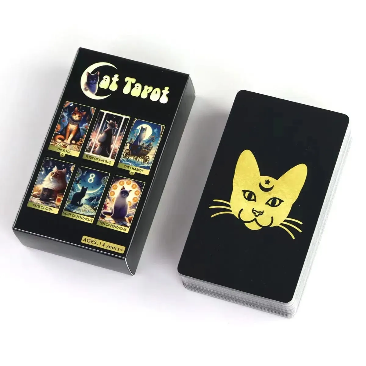 800 stylów karty tarota Cat Tempest Runes karty wyroczni anioła szeptu gry planszowe