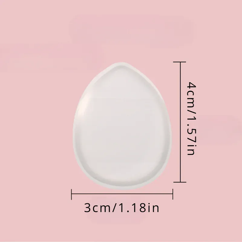 2 Stuks Mini Siliconen Vingertoppen-Herbruikbare Geurvrije Make-Up Kwasten Voor Foundation Concealer En Poeder Make Up Accessoires