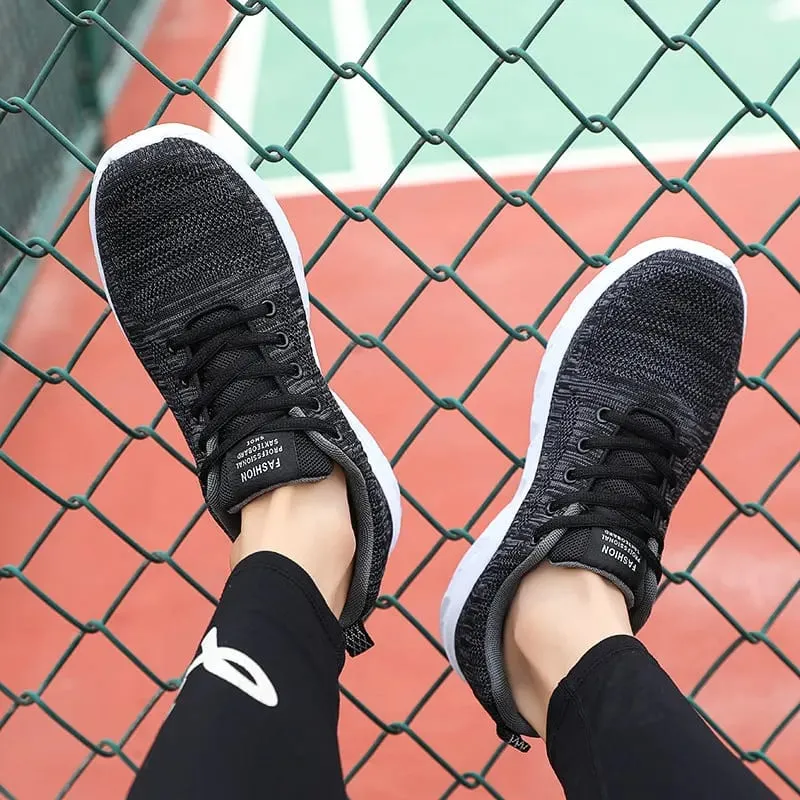 Summer Men Casual Sneakers Mesh Running Shoes Soft Sole Comfortable Walking Shoes Fashion Sports Outdoor Lightweight Footwear — image 4