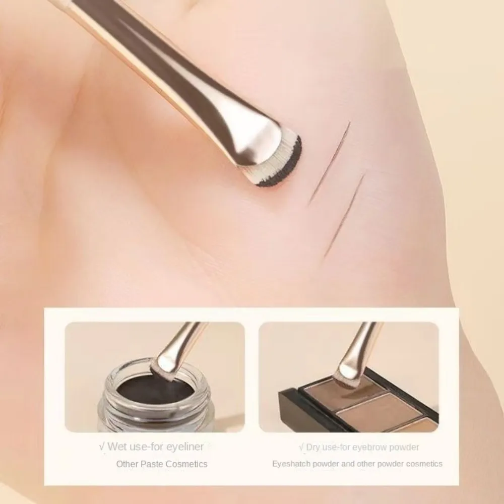 New Curved Makeup Brush Thin Small Make Up Brushes Eye Liner Sharp Eyelid Cosmetic Brush Eye Cosmetic Tools — image 1