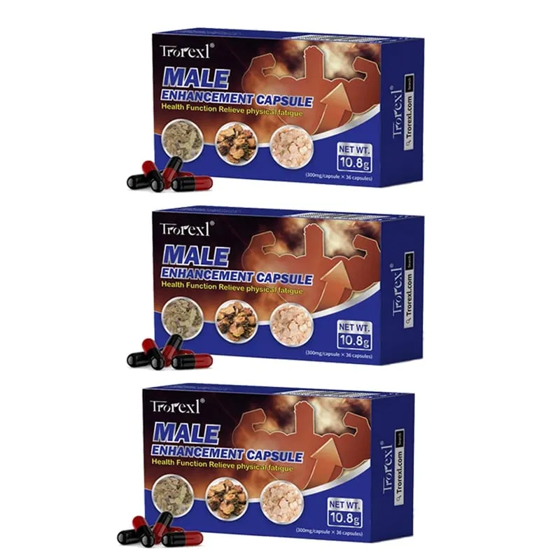 Epimedium Herbal Extracts Supplements Male Max Performer Capsules Ginseng for Adult Stamina & Endurance Maintain Firmness