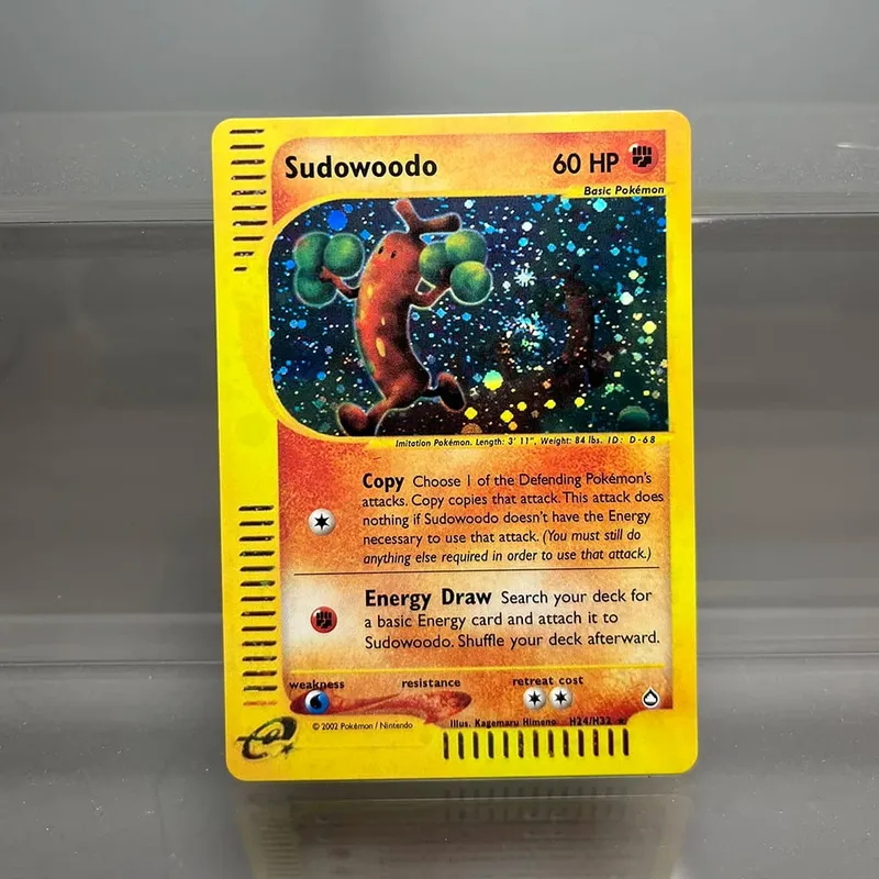 PKM-Karten Steelix Alakazam Scizor Einzelfolienkarten Raichu Slowking Game Collection-Karten PTCG-Ersatzkarten Aquapolis-Serie