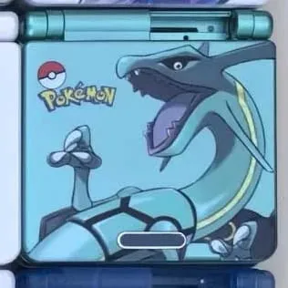 Pokémon Series GBA SP Shell - Charizard Rayquaza Gengar Replacement Console Limited Edition Case