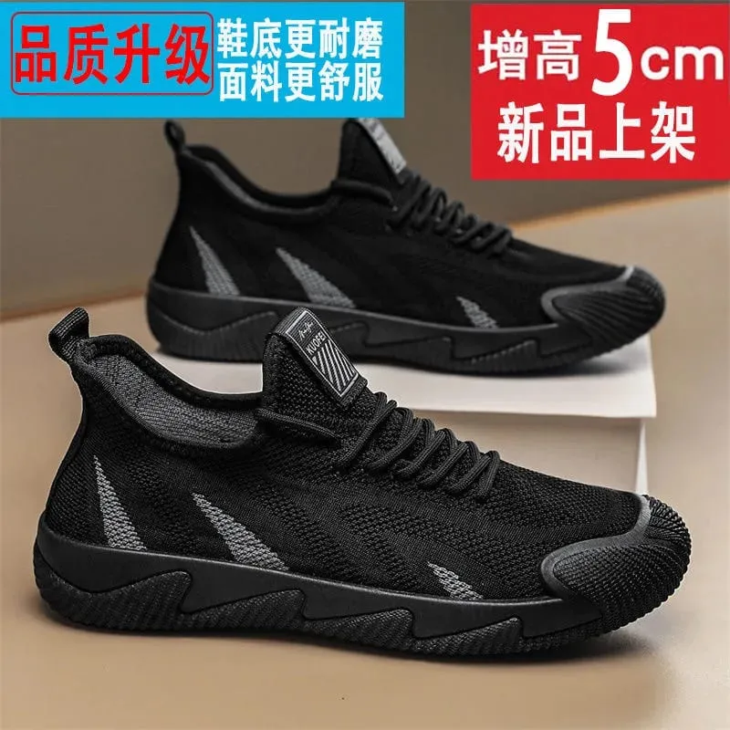Casual Netted Shoe Man Summer New Sports Style Breathable and Trendy Work Comfortable and Versatile Shoes Fashionable and Simple