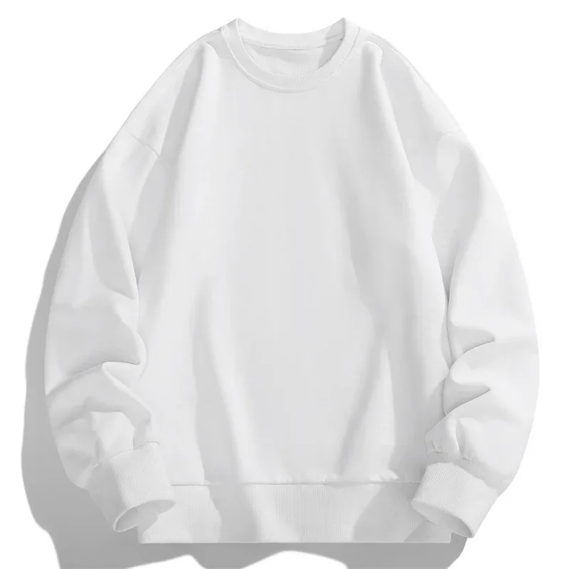 Men's Sweatshirt 2026 Spring Autumn thin Long Sleeve hoodies Solid Pullover Casual Sports Fitness Men Clothing streetwear top