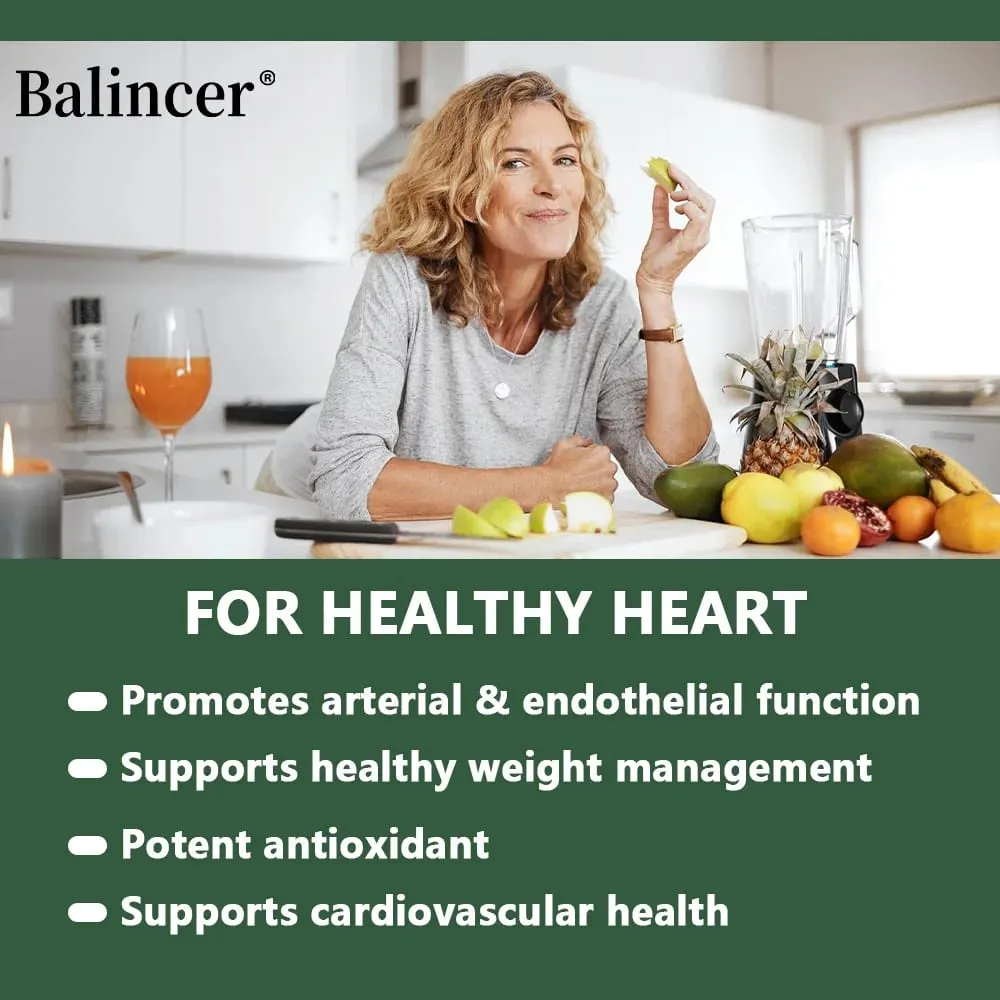 Citrus Bergamot Capsules 1000mg Heart Health Cardiovascular Cholesterol & Blood Sugar & Immune Health Support Antioxidant