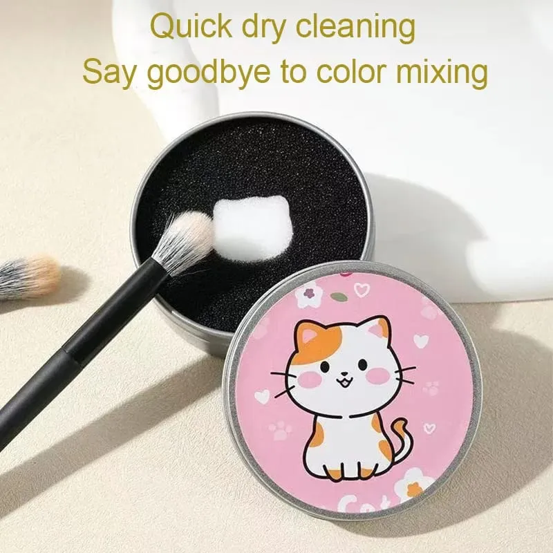 New 1 Piece Sponge for Cleaning Brushes Dry Brush Cleaning Sponge Removal Portable Cleaning Case HZSQJGJ01