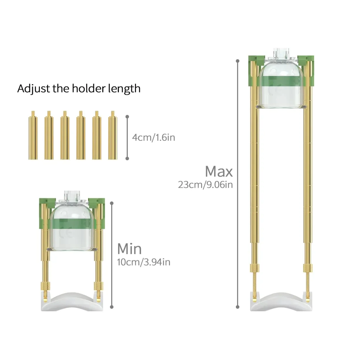 Male Penis Enlargement Training Device with 3 Sizes Vacuum Cup Adjustable Length Metal Holder for Enhanced Performance — image 4