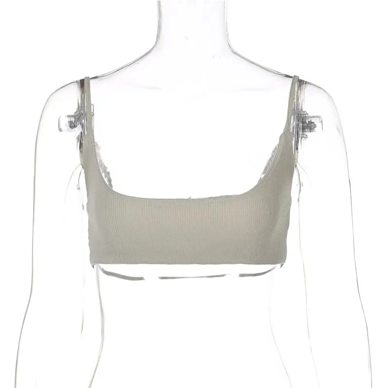Summer Backless Sexy Camisole Women Strap Slim Beach Top 2025 Sleeveless Streetwear Korean Strap Sensual Tank Top