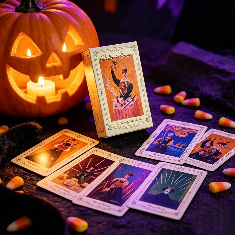 Tarot Cards Leisure Entertainment Cards Game Family Gathering Divination Tarot Deck Board Playing Game Meditation & Gifts