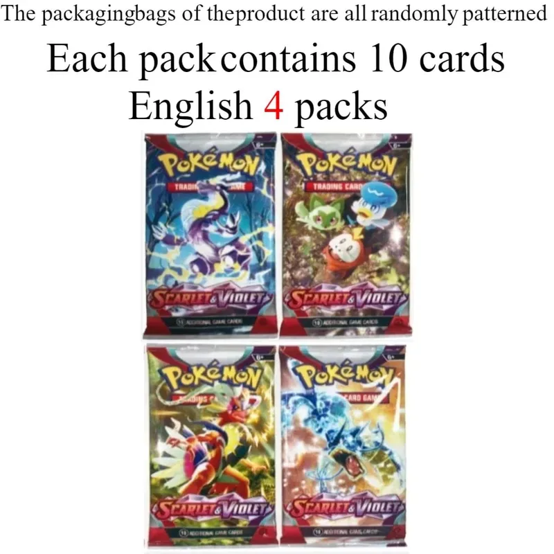 Pokemon Card Scarlet Violet Prismatic Evolutions English Booster 360Pcs Battle Trading Collection Game Cards 40 Per Box