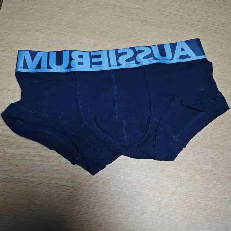 2026 Fashion Men's Cross-border Europe, America, Simple Fashion Men's Classic briefs Cotton Sweat-absorbing AUM-360