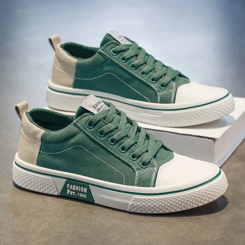 2026 männer Leinwand Schuhe Outdoor Mode Skateboard Schuhe für Männer Comfor Rutschfeste Casual Turnschuhe Atmungsaktive Männer Wanderschuhe