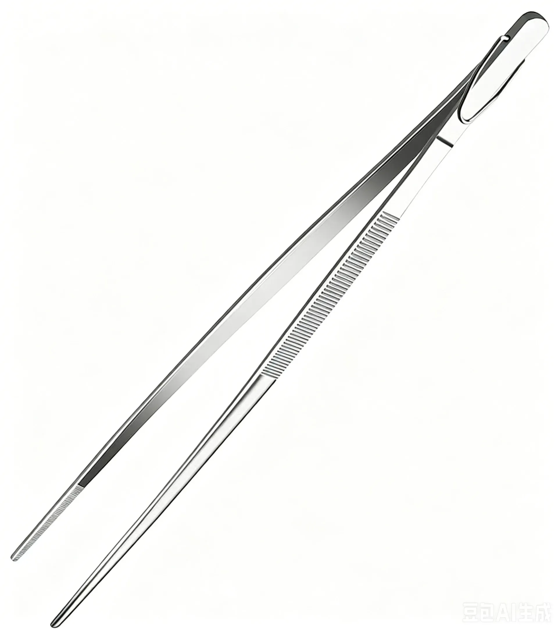 12inch Kitchen Tweezers Fine Tweezer Tongs Extra-Long Stainless Steel Cooking Tweezers for Kitchen Food Cooking Sea Food and BBQ