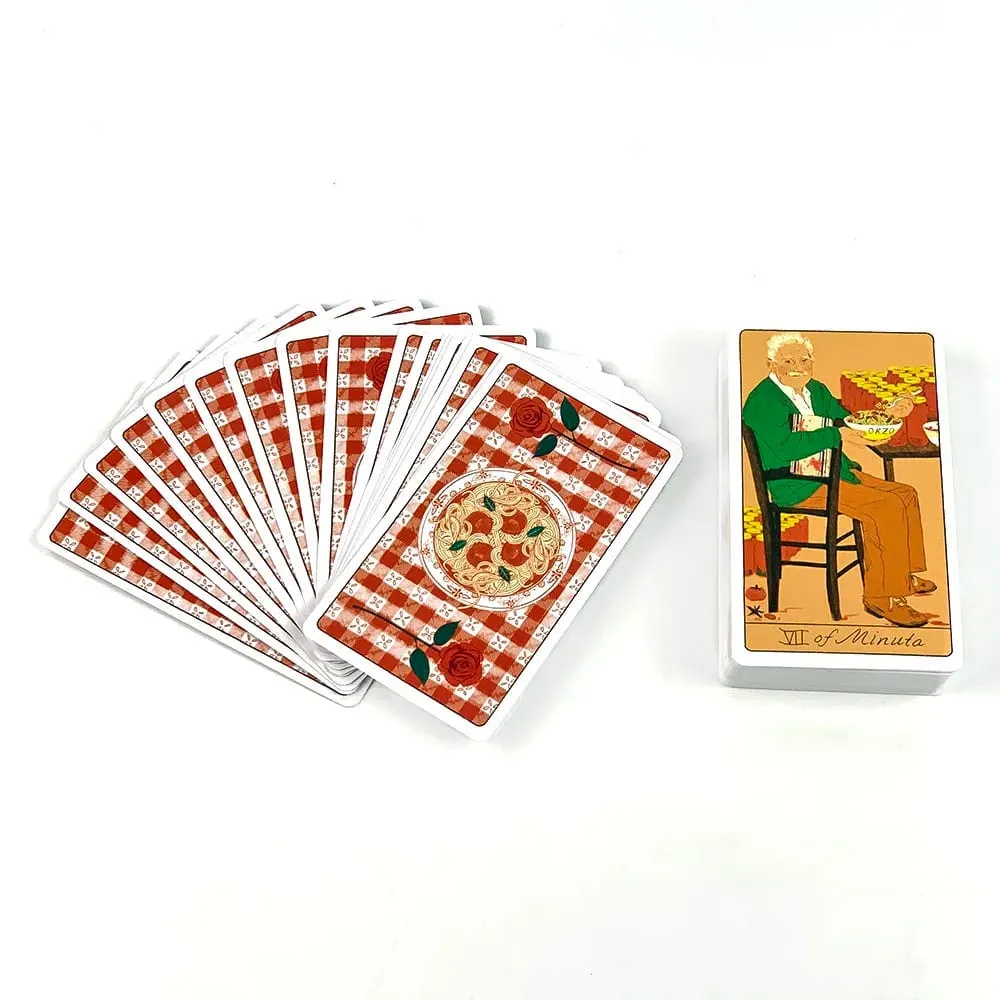 New Tarot Cards A 78 Exquisite Deck Prediction Divination English Visions Tarot Cards Family Gathering Card Game Party Games