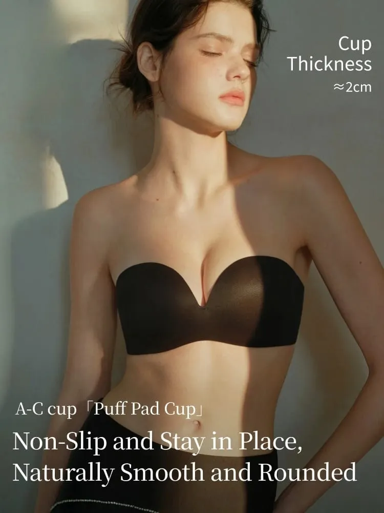 Summer Strapless Bra Set for Women Sexy Wireless Seamless Push Up Invisible Bras Tube Tops Female Underwear MX266+N194