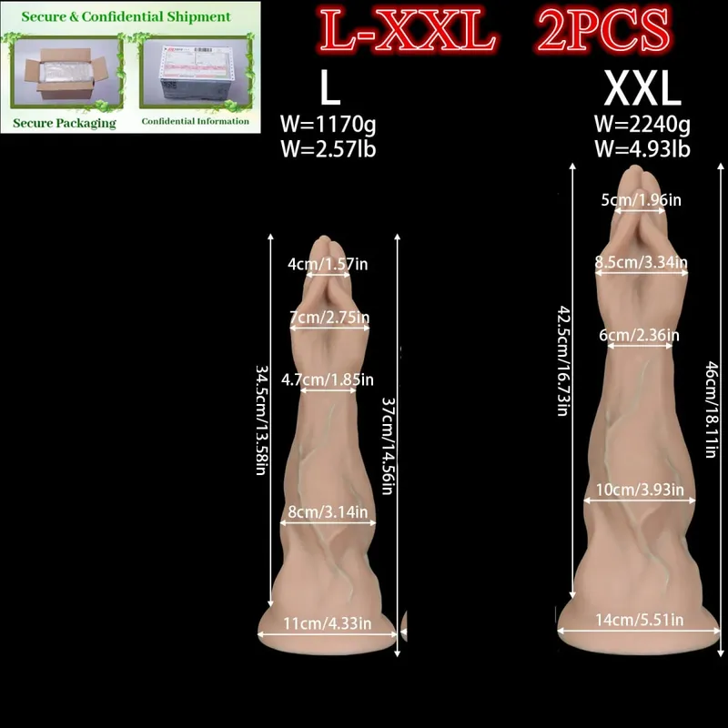 Huge Foot Fist Anal Plug Dildo BDSM Anal Plug Butt Plug Dilator Expander Huge Butt Anal Training Adult Sex Toy For Women Men 1
