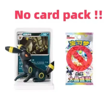 In Stock Original Pokemon Dream Painting Collection 151 Figure Set Vol.3 Booster Pack PTCG Eevee Figurine Sylveon Icons Box Gift