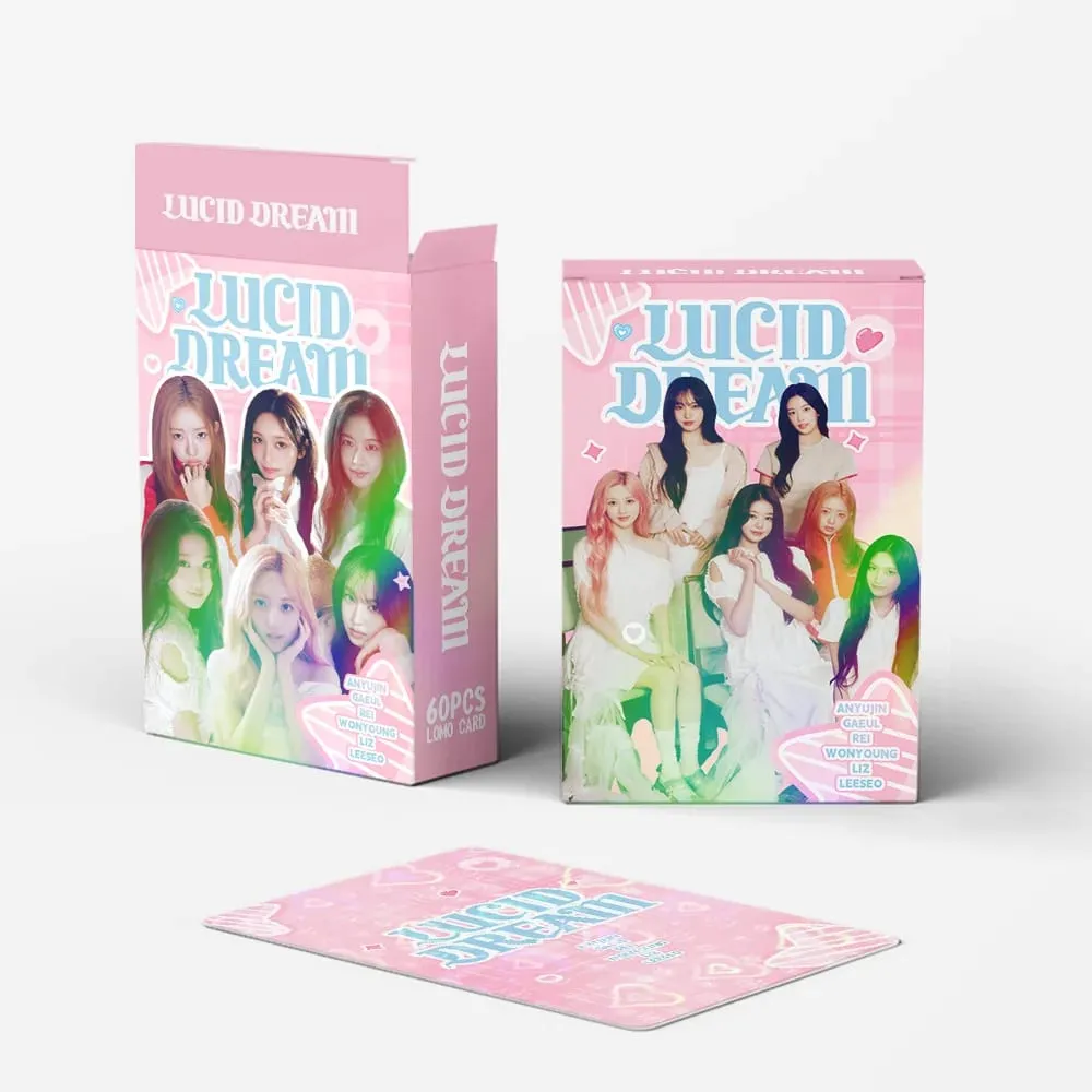 60 stks LUCID DREAM Fotokaart Fotokaarten Kpop Merch Lomo Kaarten Set Fans Collectie Kaarten Cadeau