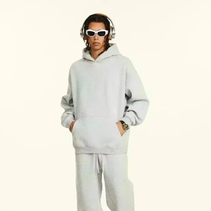 Men's and Women's Solid Color Pocket Hoodies Sports Fitness Sweatshirts Fashionable Casual Pullovers Multi Color