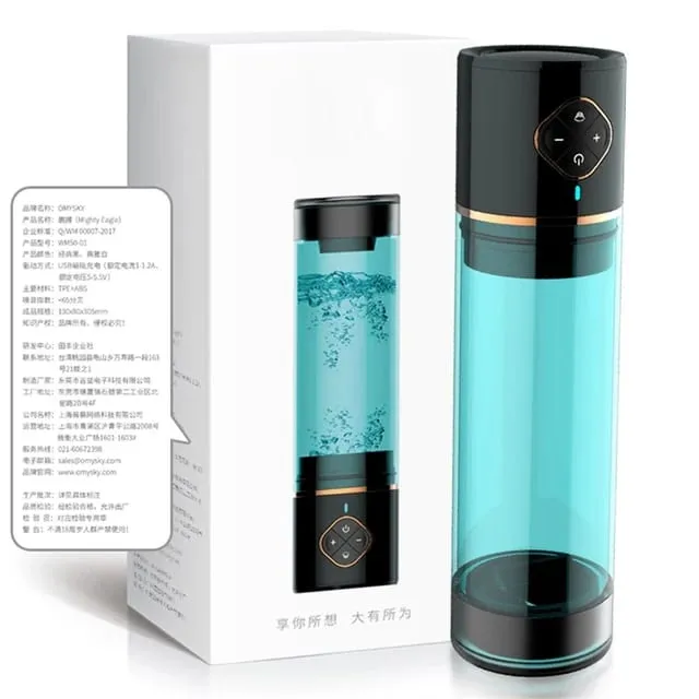 Automatic Water Penis Pump Sex Toy Male Electric Penis Training Enlargement Extender Stronger Bigger Erection Adult Sex Pleasure — image 8