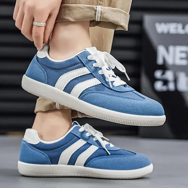 Fashion Blue Casual Sneakers For Men Large Size 48 Low-cut Designer Shoes Man Sports Shoes Outdoor Non-slip Men's Running Shoes