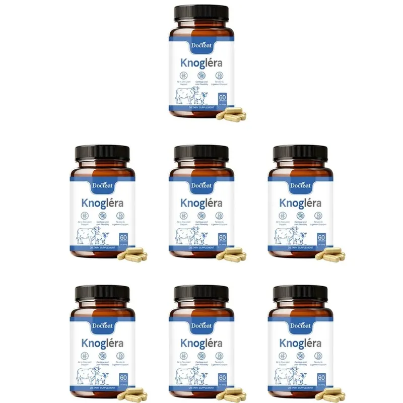 Docteat Knoglera MSM Joint Support Capsules Joint Comfort Cartilage Health and Joint Flexibility for Daily Mobility 60 Capsules