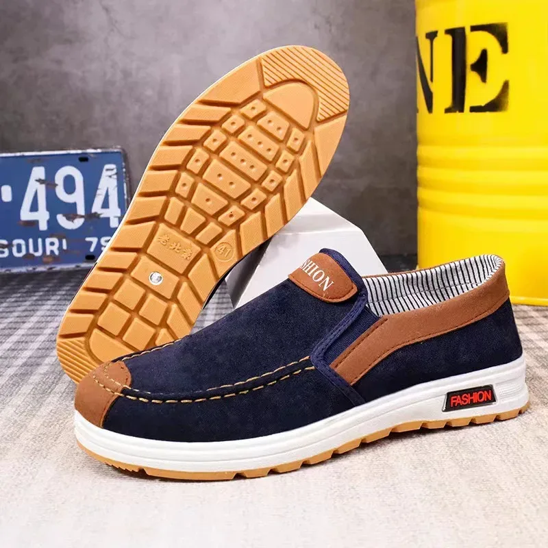 Autumn new men casual Shoes Outdoor non slip walking Loafers Comfortable lightweight Sneakers leisure Trendy male Flats Zapatos