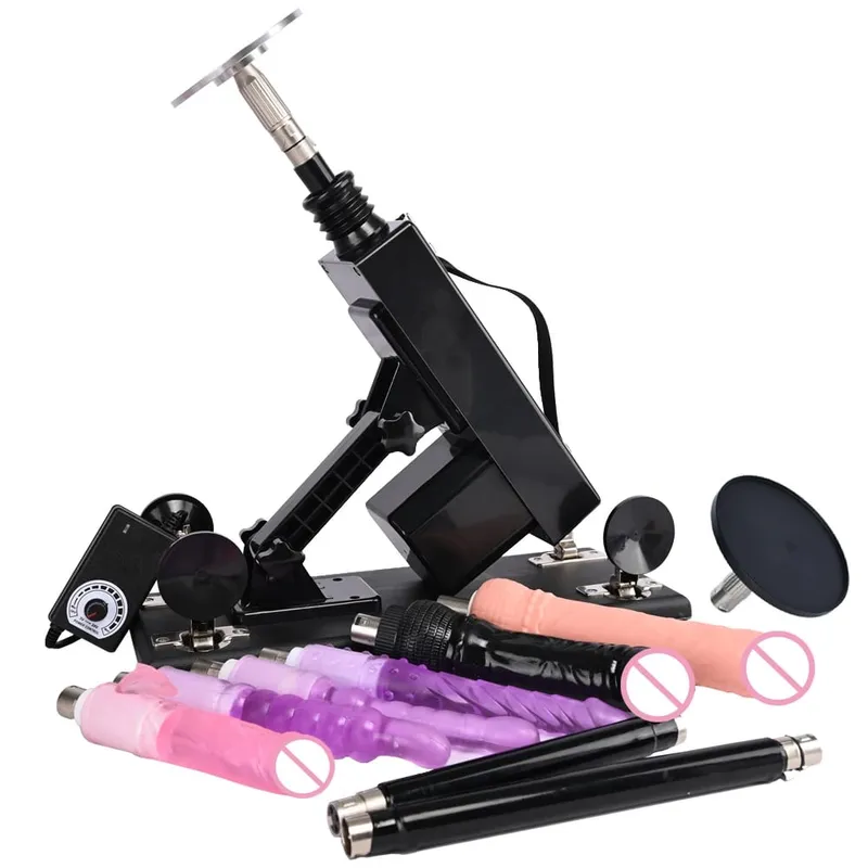 Mga Sikat na Sex Machine para sa Babae na Nag-masturbate Pumping Sex Gun Adjustable Speed ​​Love Machine para sa mga Babae，Mga Laruang Pang-Sex