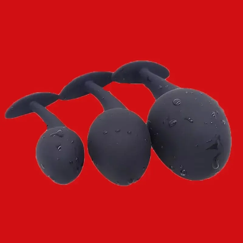 Silicone Anal Dilator But Butt Plug Tadpole Shaped Buttplug Butplug Analplug Anus Ass Beads Anchor Sex Toys Prostate Massage