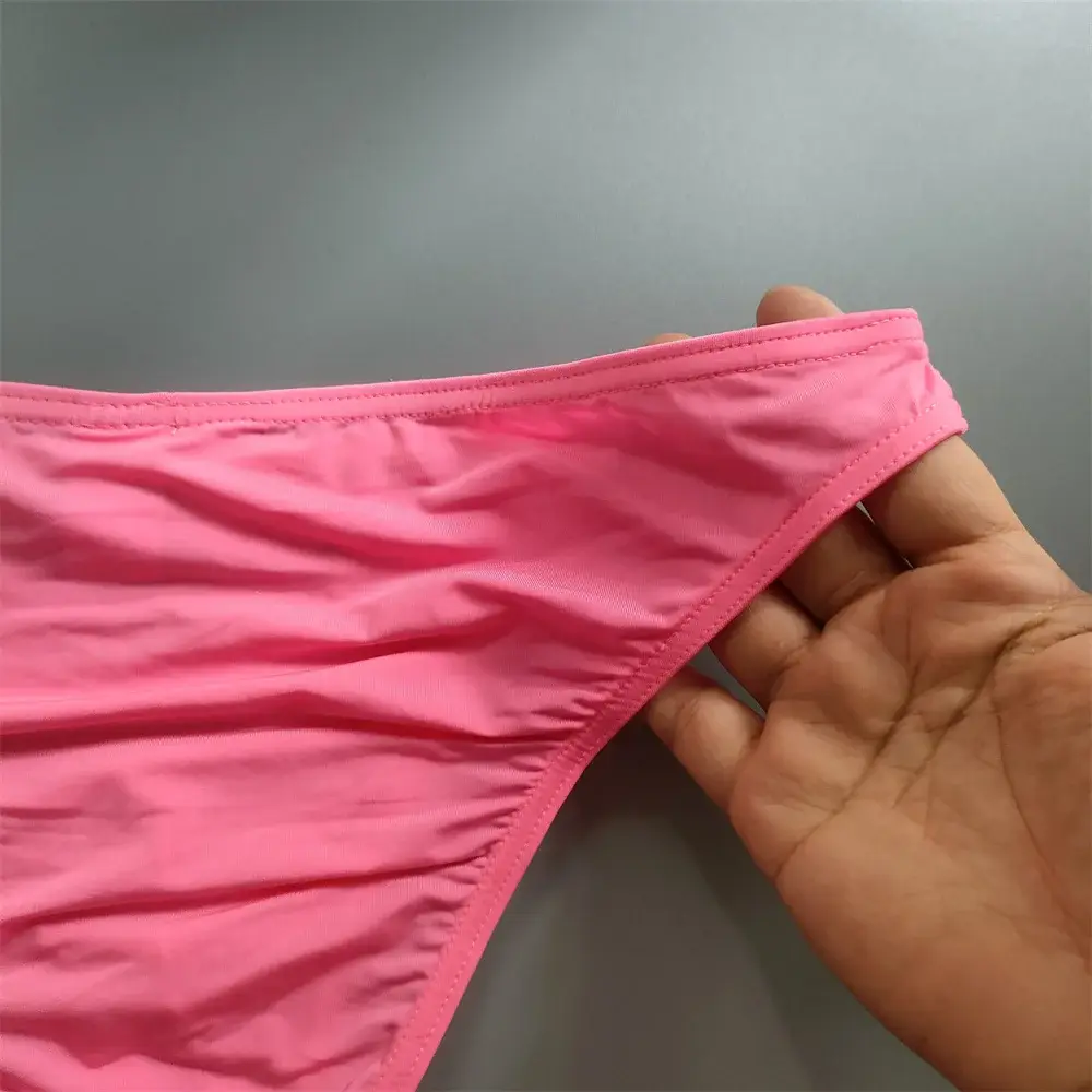 Ice Silk Underwear Men Pouch Underwear Male Elastic Belt Panties Sexy Plus Size Bikini Slips Hombre Seamless Lingerie