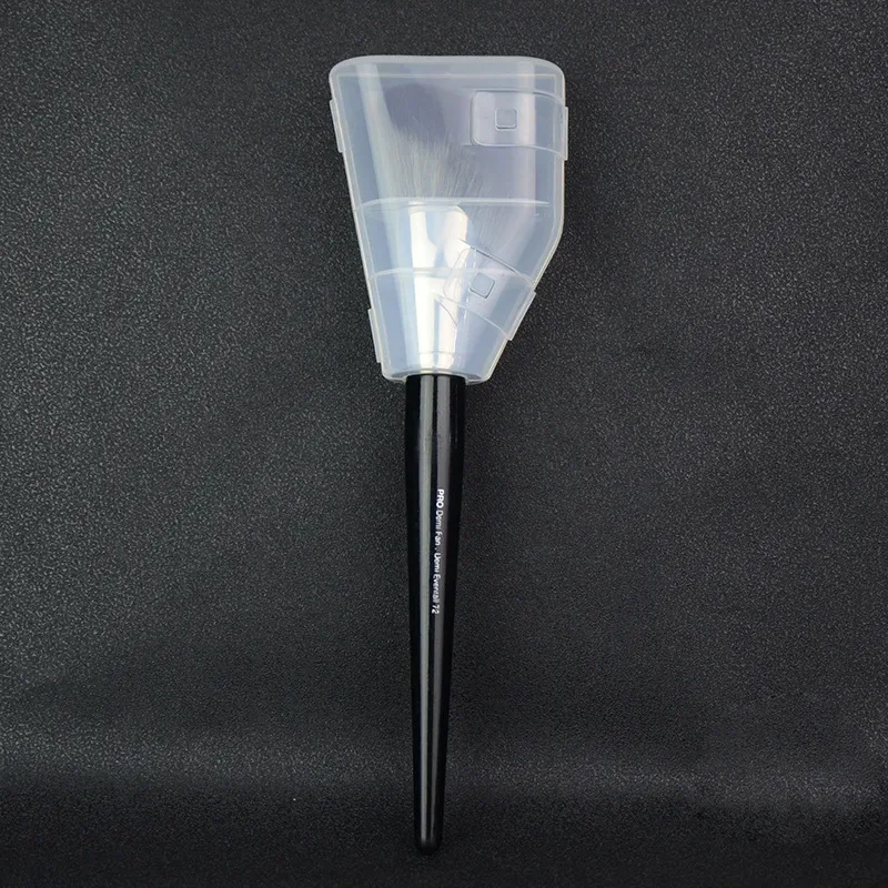 1 piece Pro Demi Fan Makeup brushes Face powder contour #72 Make up brush Bronzer Sculpting wood handle