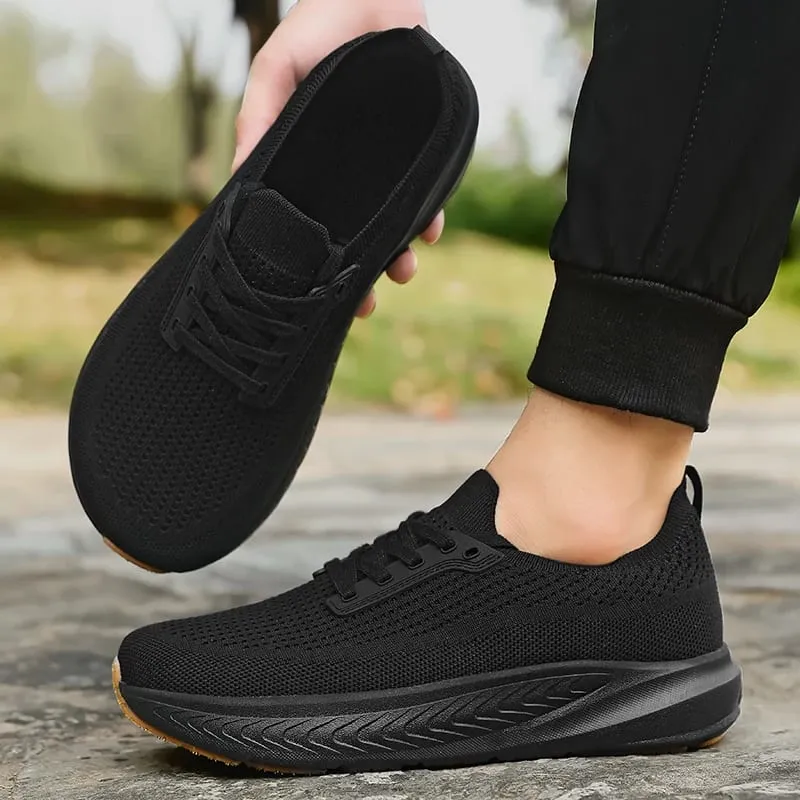 Outdoor Wide Toe Men Barefoot Shoes Fashion Casual Sneakers Lightweight Walking Running Shoes Minimalist Comfortable Sport Shoe