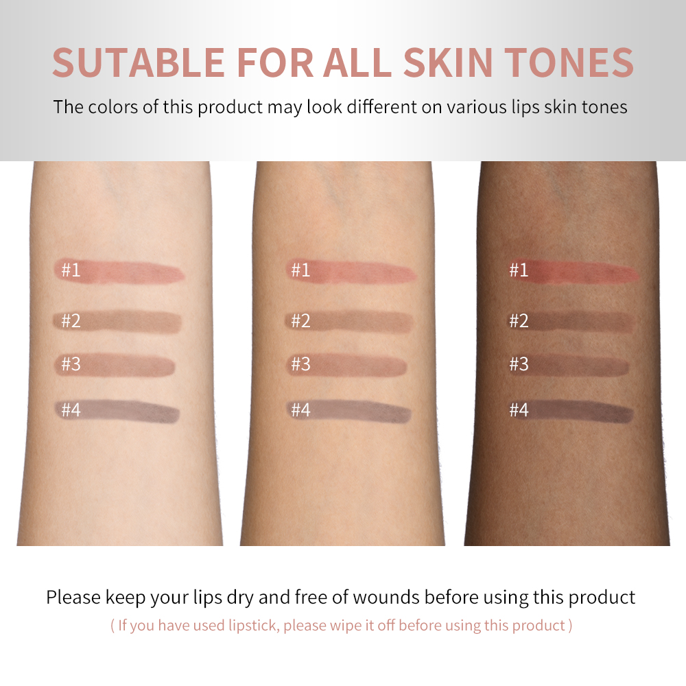 Peel Off Lip Stain Magic Lips Tattoo Long Lasting Waterproof Smudge Proof Transfer Proof เครื่องสำอางค์ Matte Lip Liner ดินสอ