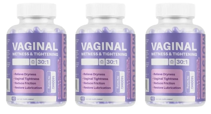 Women Vaginal Tightening Capsule Contain Maca Root & Fenugreek Support Elasticity PH Balance and Intimate Dryness Relief 60count