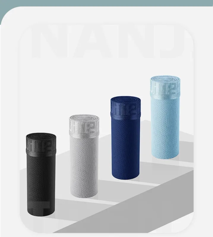 4 ชิ้นผ้าไหมน้ำแข็งตาข่ายกางเกงบ็อกเซอร์ผู้ชายชุดชั้นใน Cool Underpant Breathable เซ็กซี่กางเกง Slim ชุดชั้นในไม้ไผ่ขายส่งจำนวนมาก L-6XL 3256806582323621