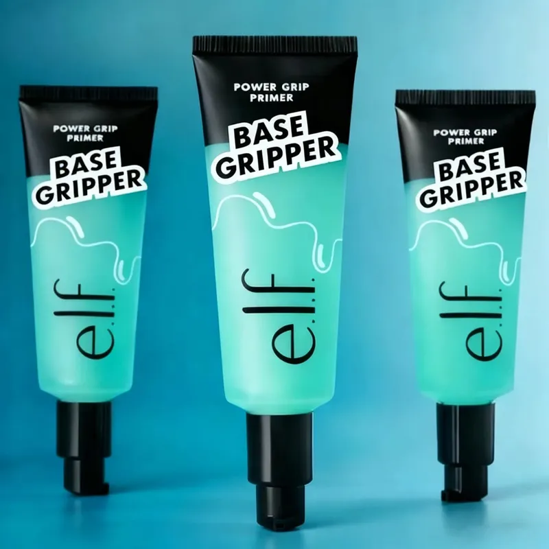 ELF Makeup Products Brighten Liquid Foundation Glue Power Grip Primer Oil Control Non-greasy 8 Hours Without Taking Off Makeup
