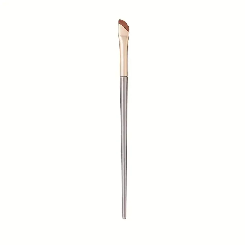 1/3 Scalpel Eyeliner Brushes with Ultra-Fine Angle Tip Flat Angle Eyebrow Brush Fine Detail Brush for Eye and Eye Area Makeup