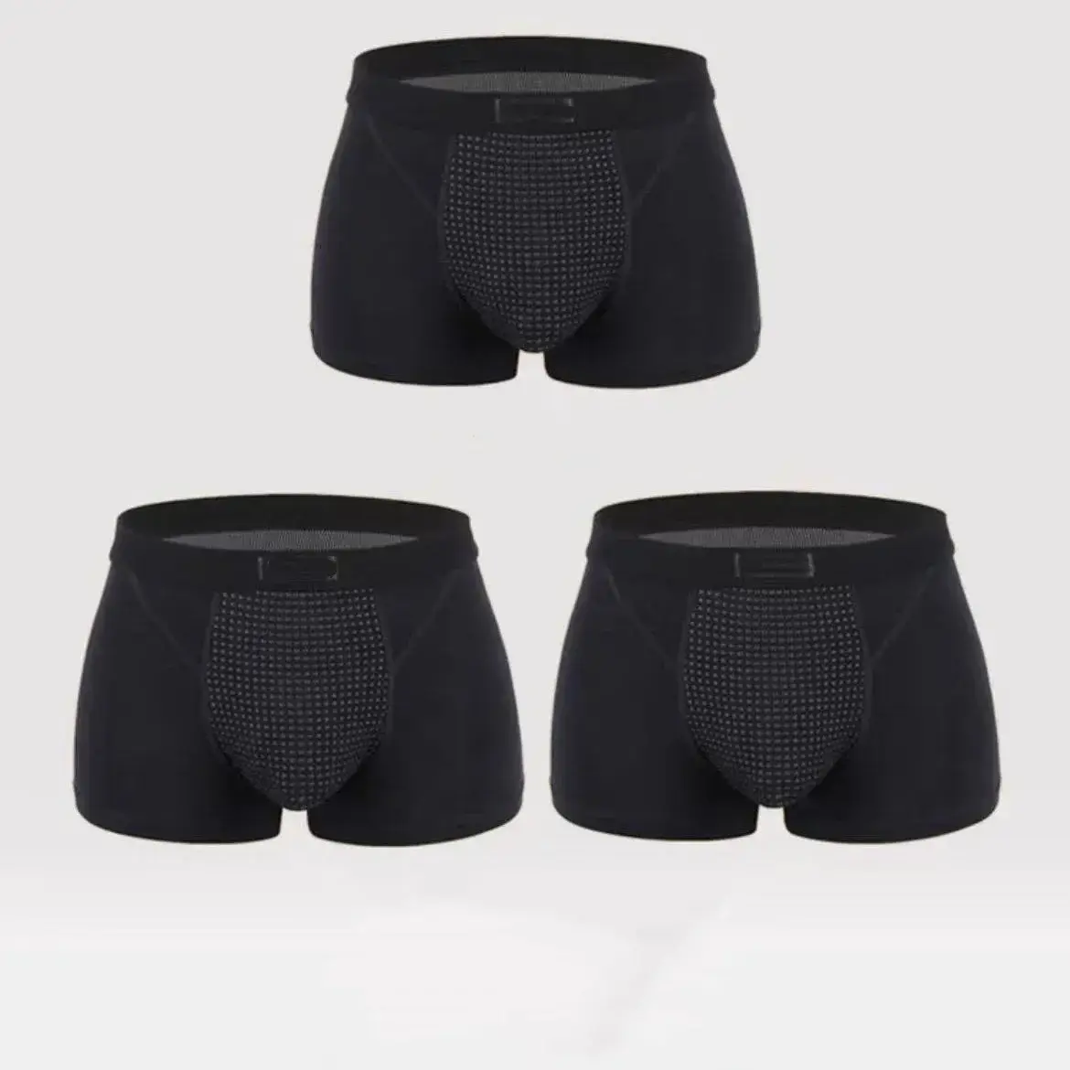 3PC Men's Magnetic Therapy Underwear Upgraded 22 Magnets Boxer Briefs L-6XL Anti-Pain Health Underwear Brazilian Breathable Men
