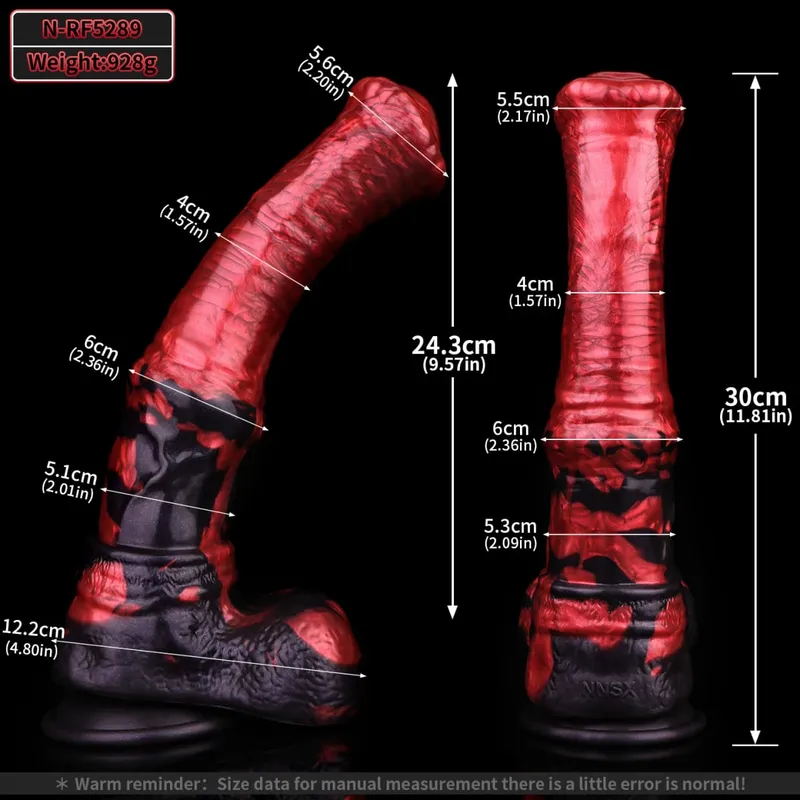 Silicone Horse Dildo Long Penis Anal Plug Huge Knot G-spot Vaginal Stimulator with Suction Cup Adult Sex toy for Women Men