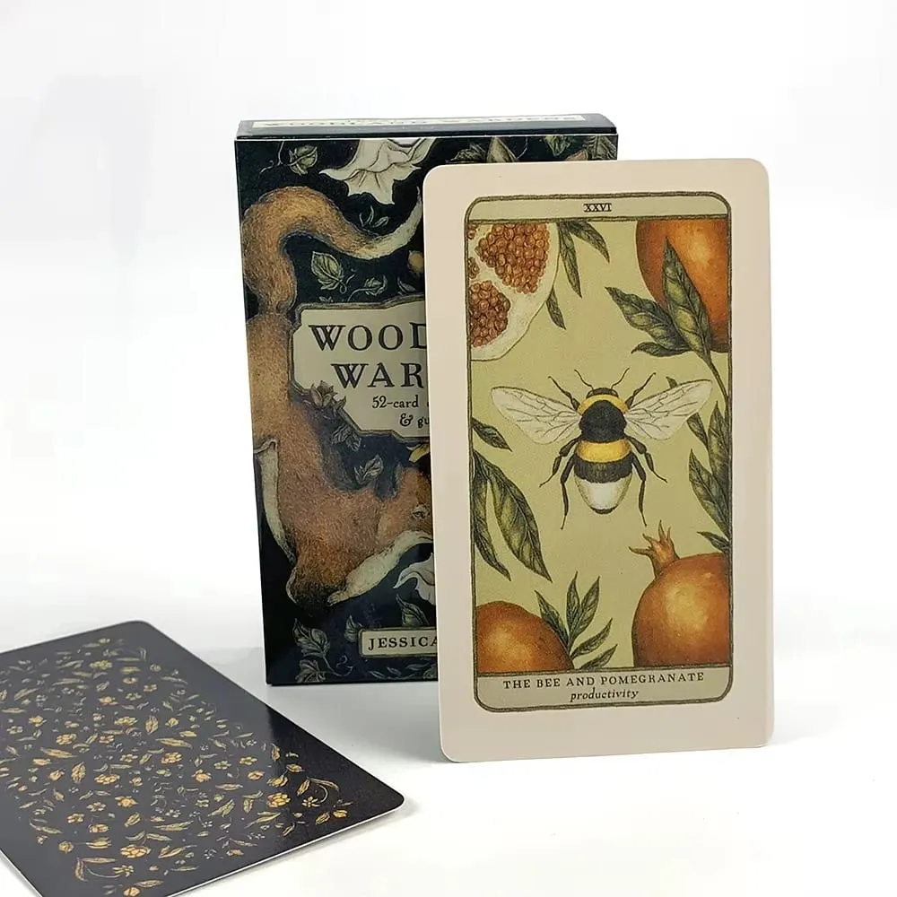 New 52 Oracle Cards Woodland Wardens Oracle Cards Games Full English Friends Party Board Tarot Game